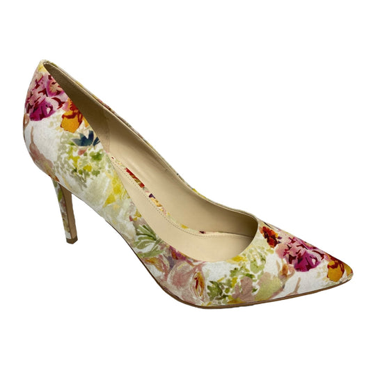 Shoes Heels Stiletto By Nine West In Floral Print, Size: 10