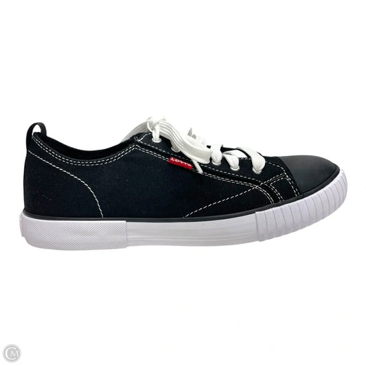 Shoes Sneakers By Levis In Black, Size: 9
