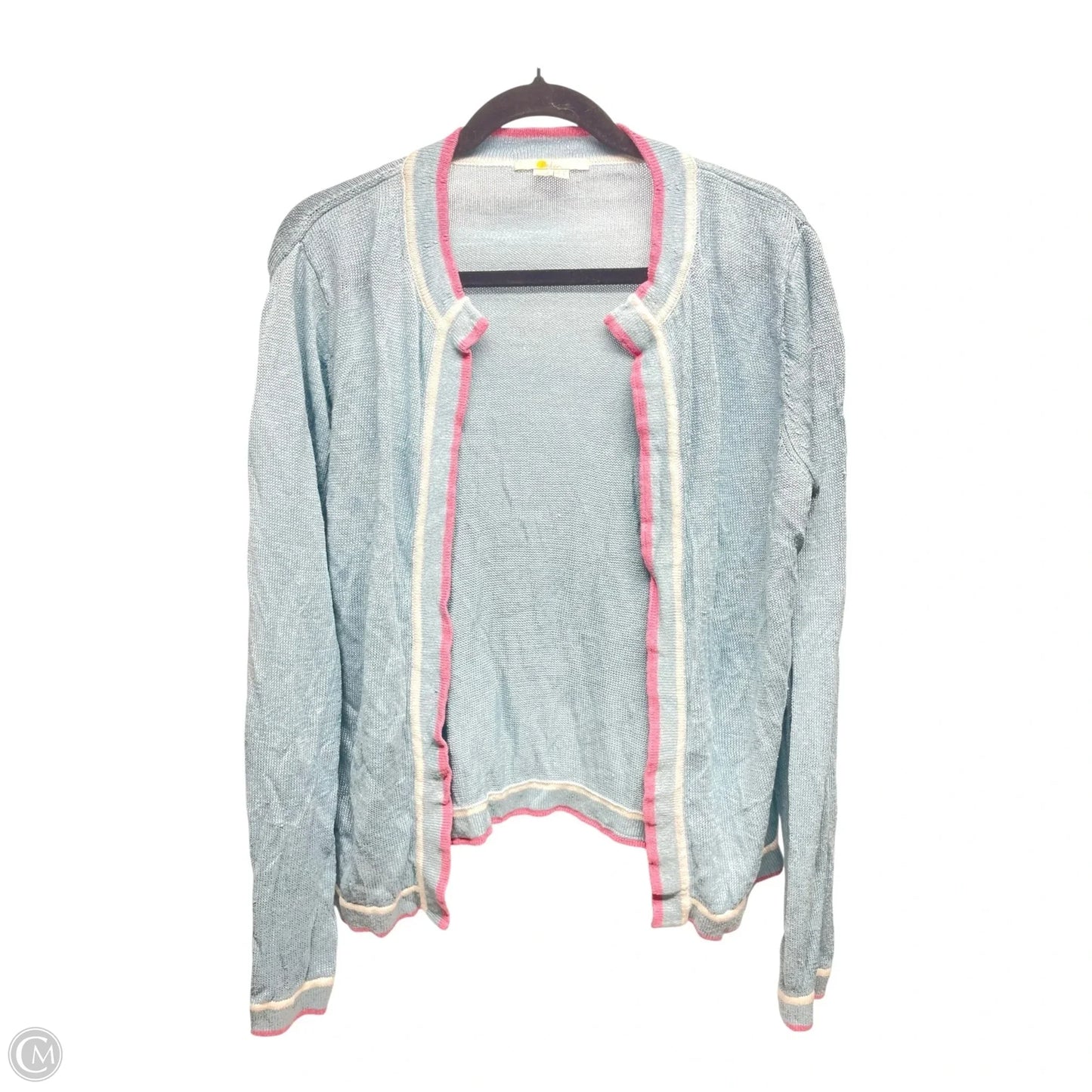 Cardigan By Boden In Blue & Pink, Size: S