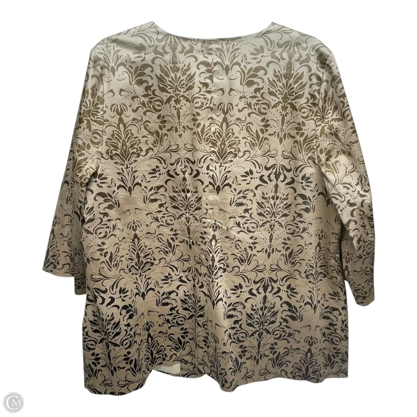 Blazer By Catherines In Tan, Size: Xl