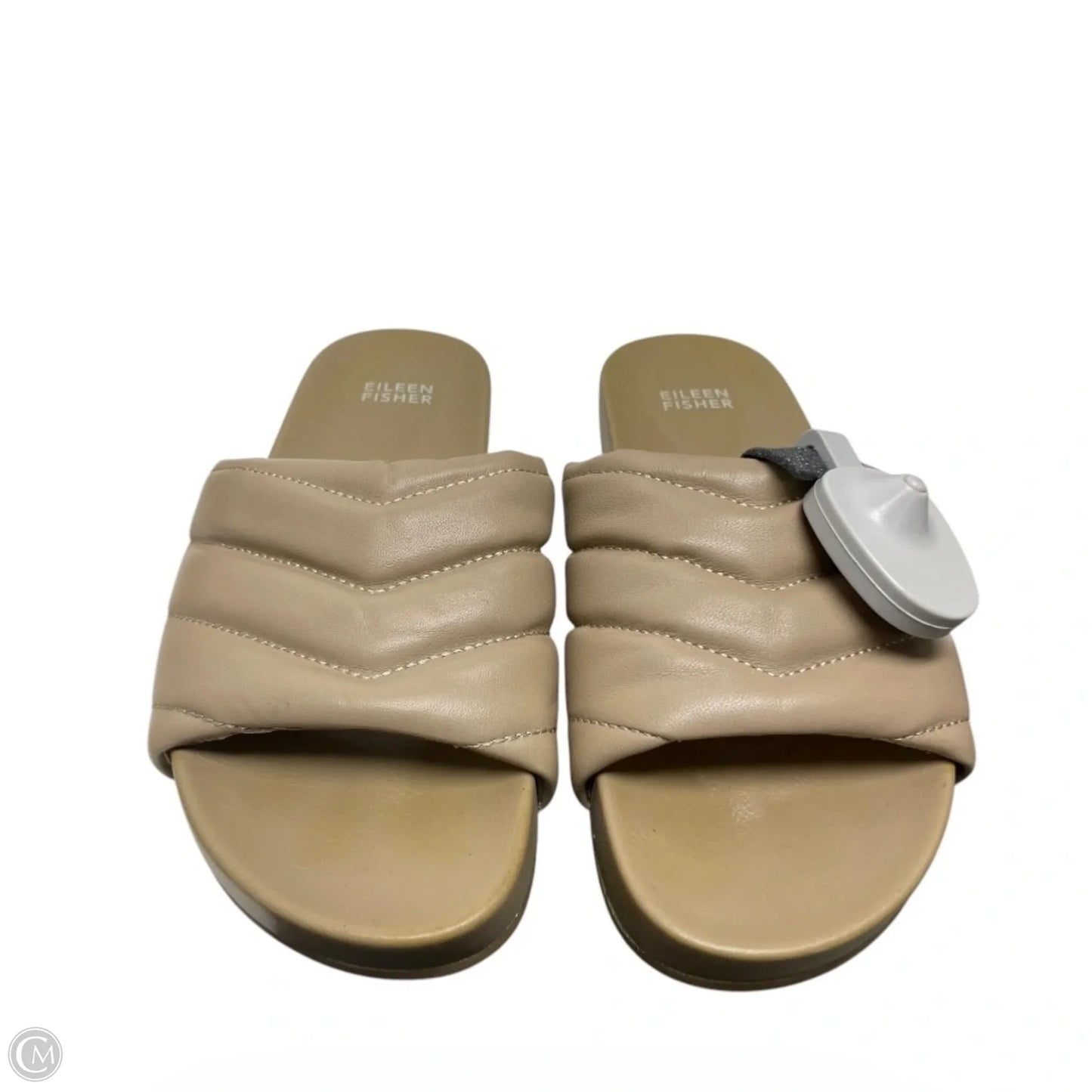 Sandals Flats By Eileen Fisher In Tan, Size: 7
