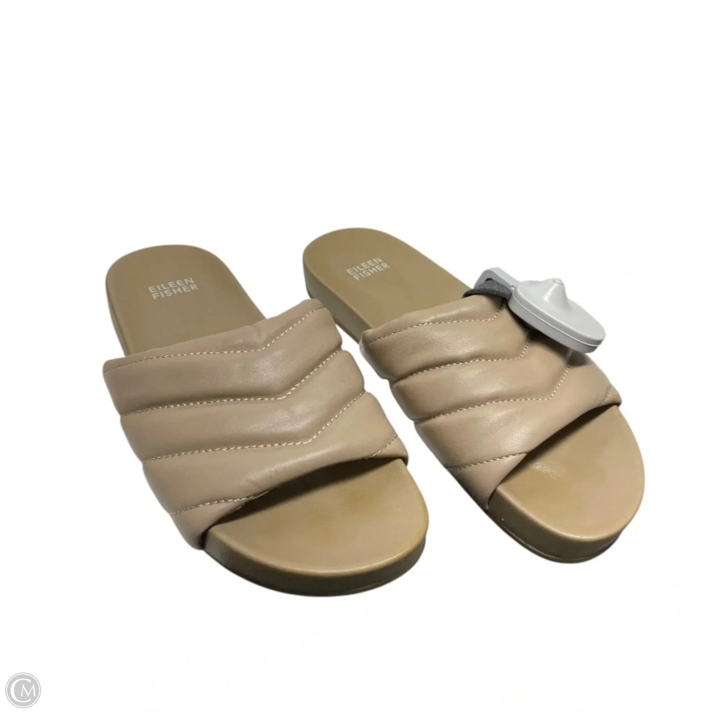 Sandals Flats By Eileen Fisher In Tan, Size: 7