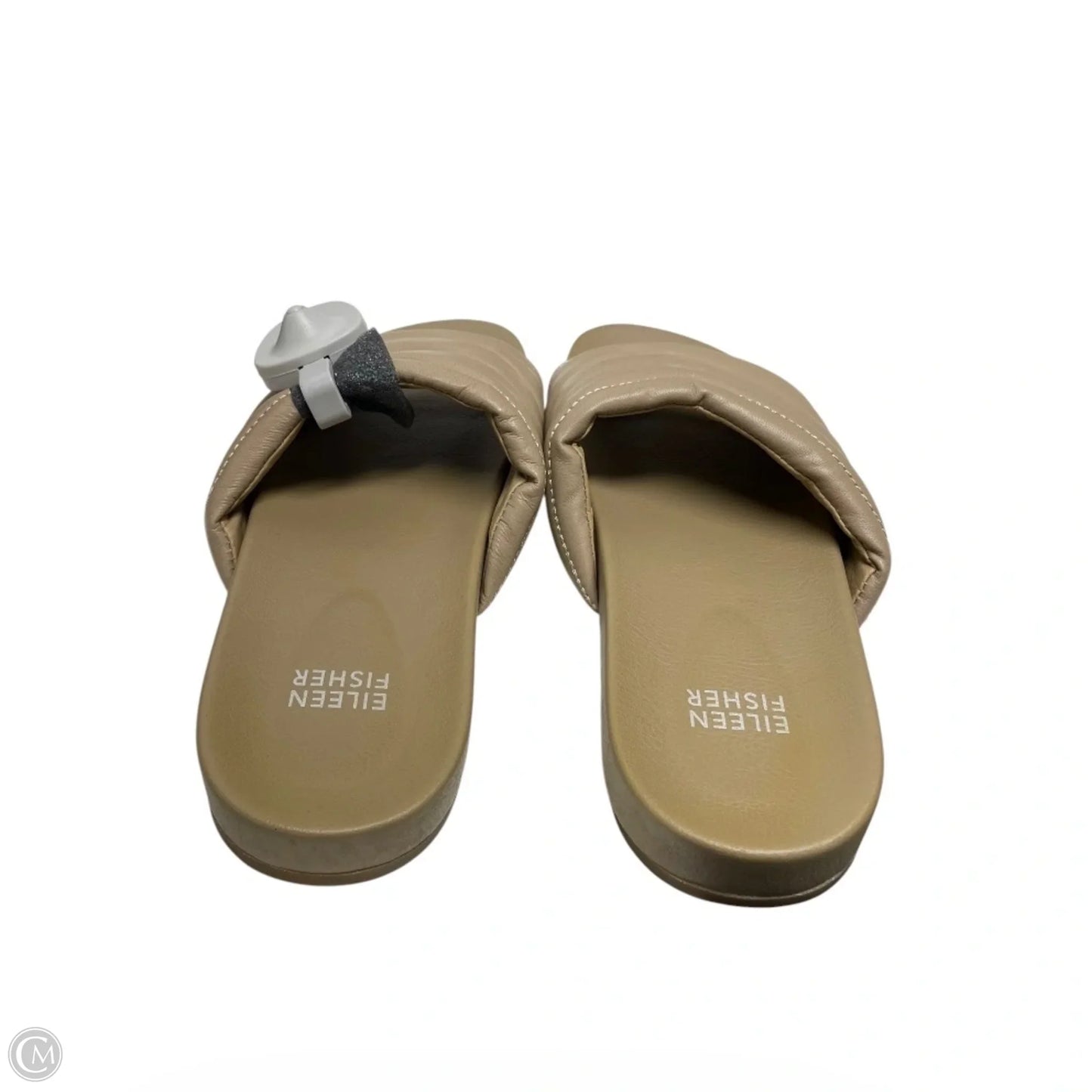 Sandals Flats By Eileen Fisher In Tan, Size: 7