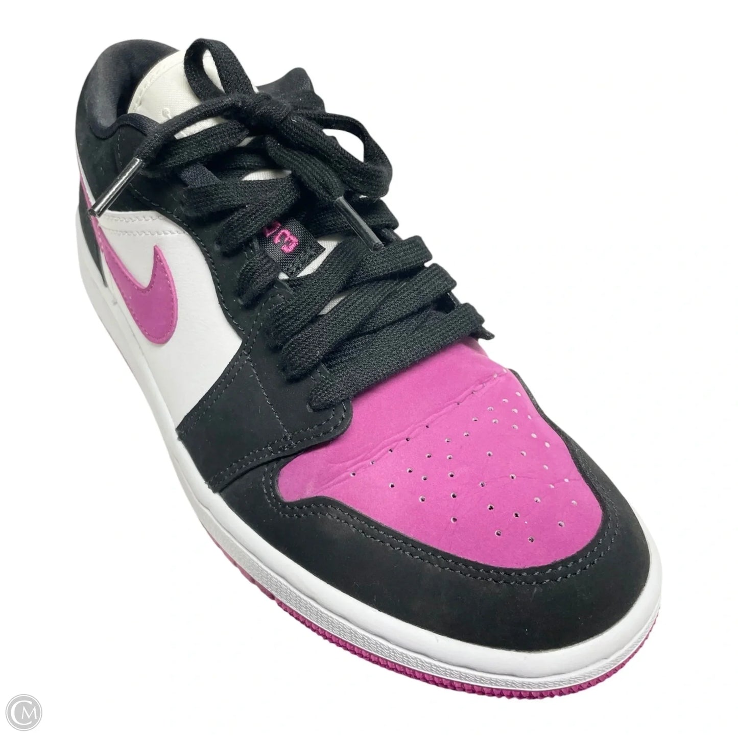 Shoes Luxury Designer By Jordan In Black & Purple, Size: 8