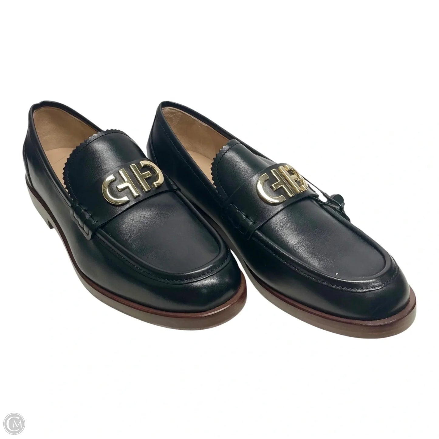Shoes Flats By Cole-haan In Black & Brown, Size: 8.5