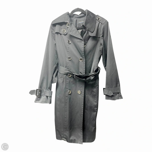 Coat Trench Coat By London Fog In Black, Size: M