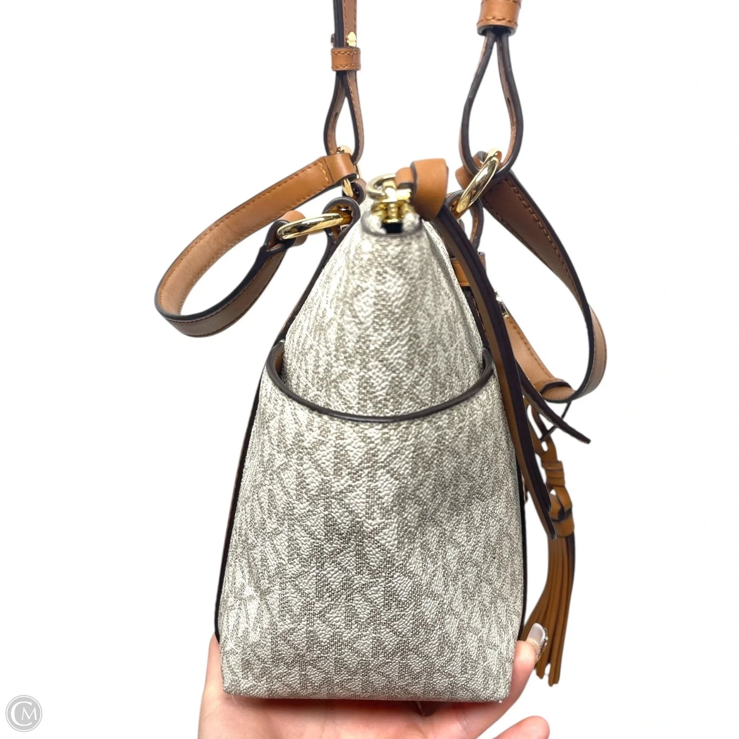 Crossbody Designer By Michael Kors, Size: Medium