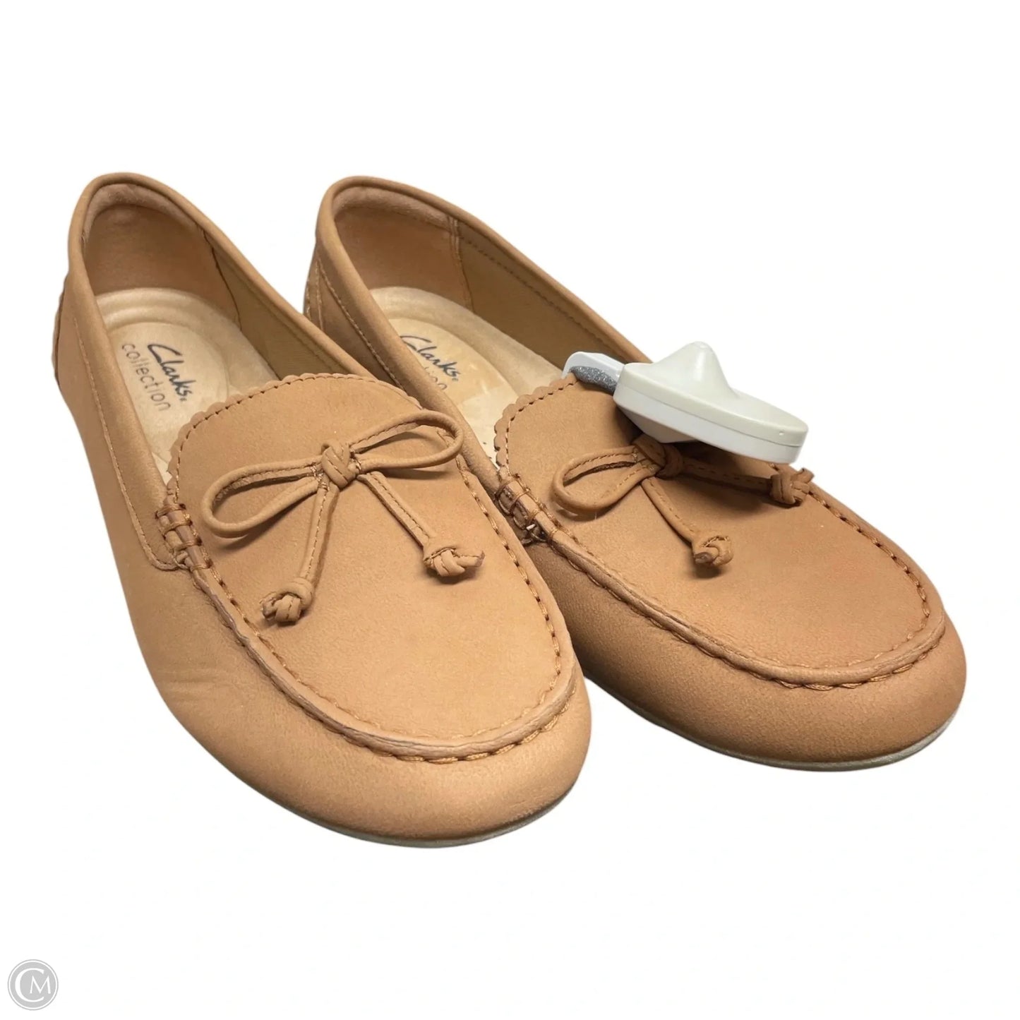 Shoes Flats By Clarks In Brown, Size: 7.5