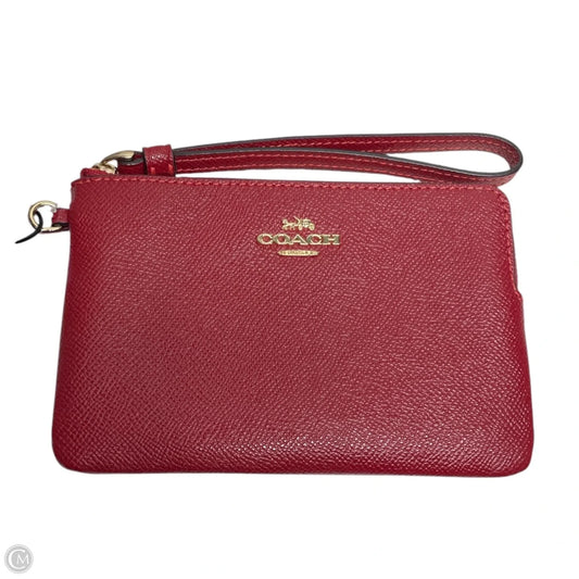 Wristlet Designer By Coach, Size: Small