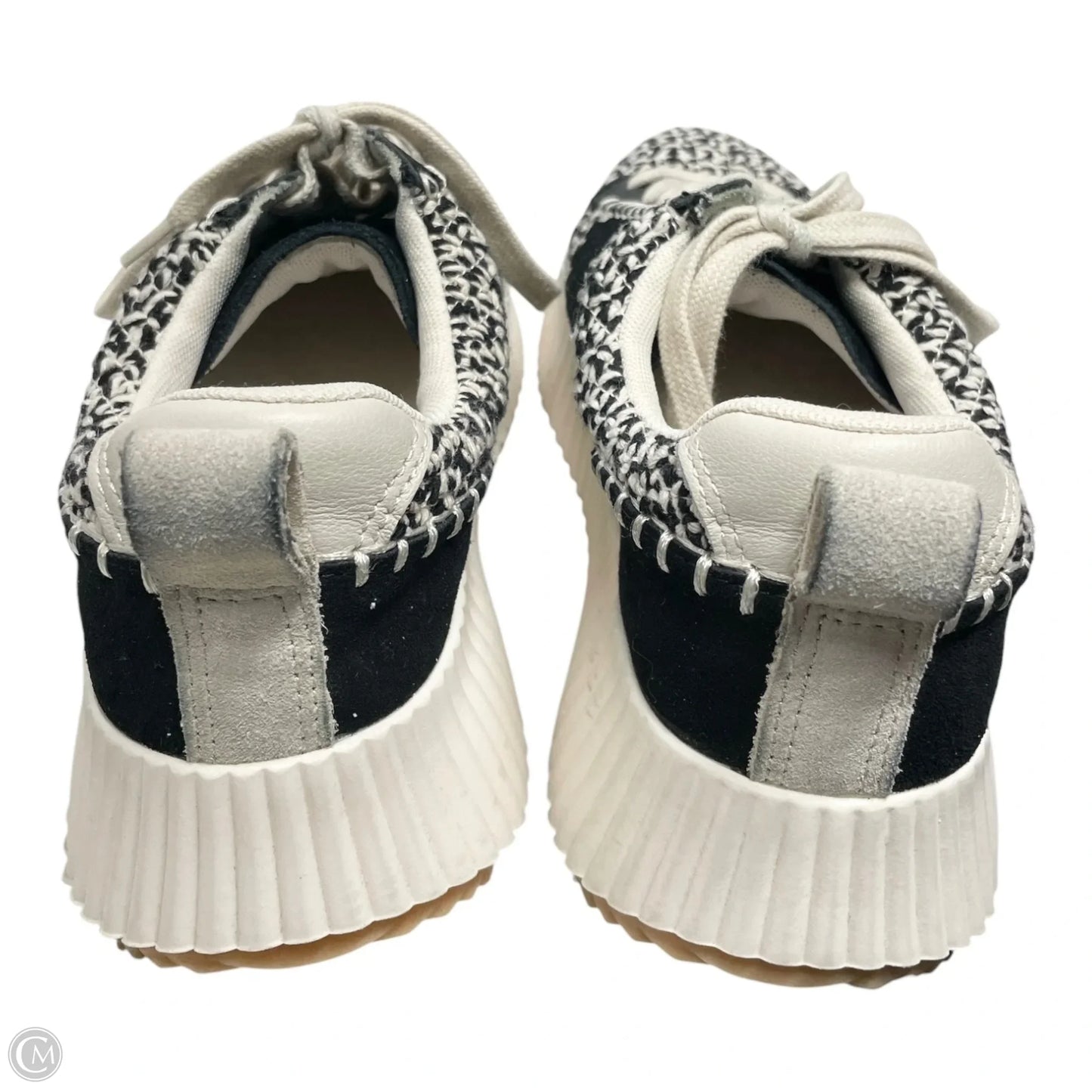 Shoes Sneakers By Dolce Vita In Black & White, Size: 8