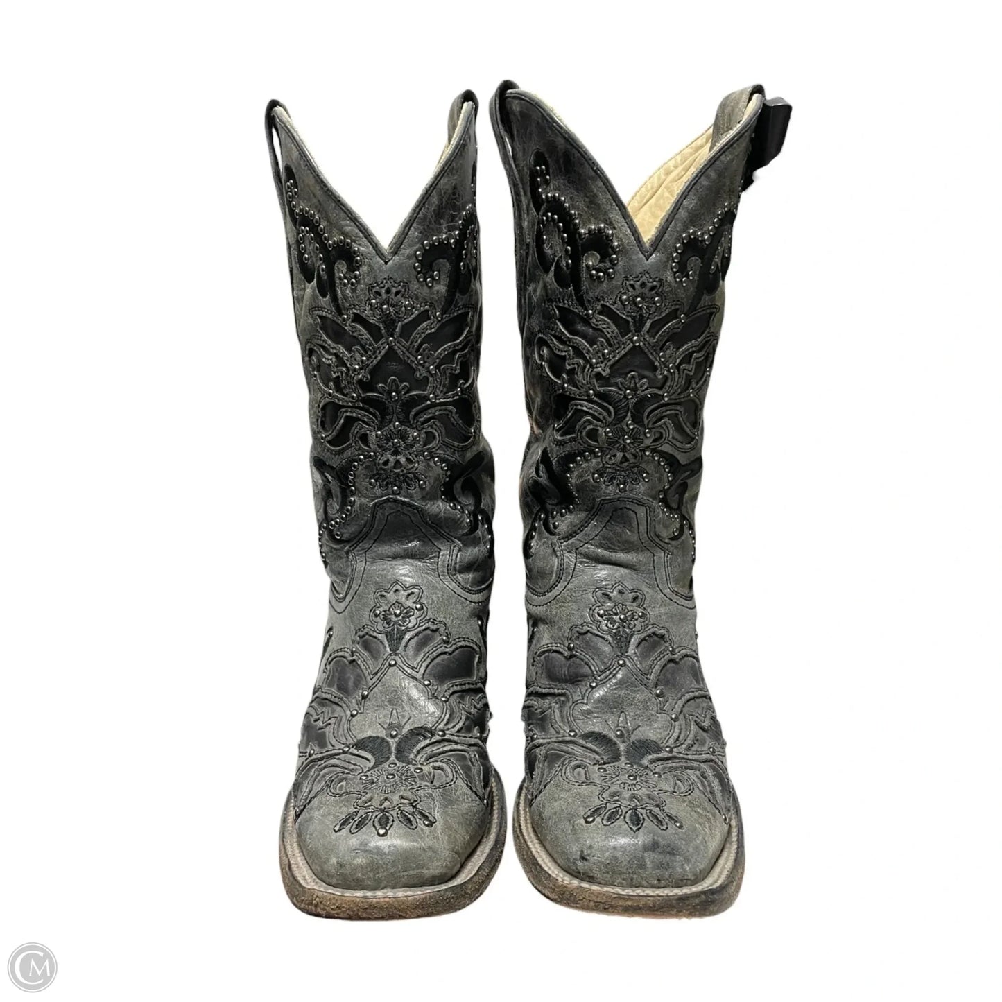 Boots Western By Corral In Black, Size: 8.5