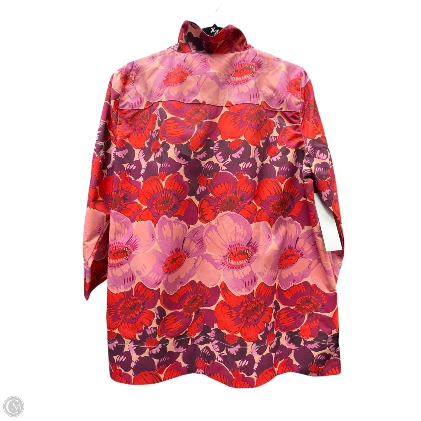 Top Long Sleeve By Tuckernuck In Floral Print, Size: Xl