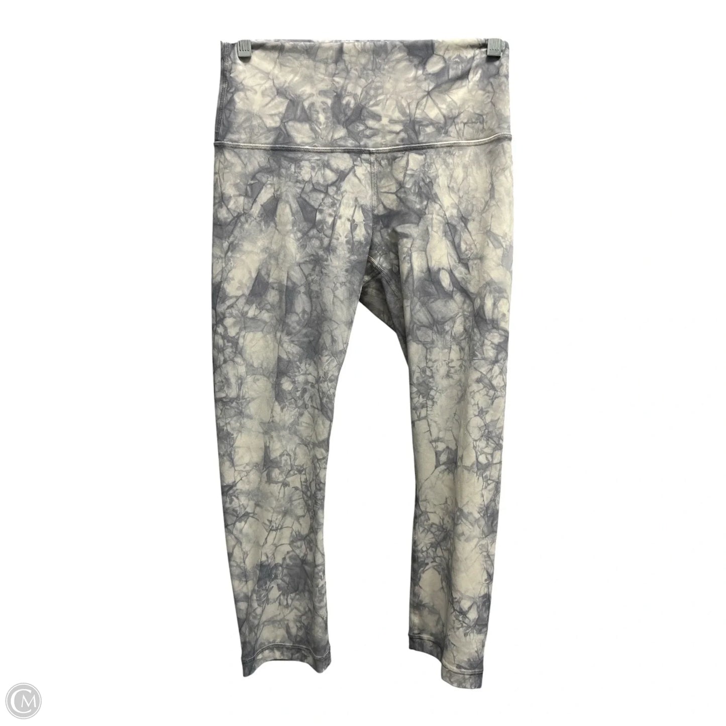 Athletic Capris By Lululemon In Tie Dye Print, Size: 6