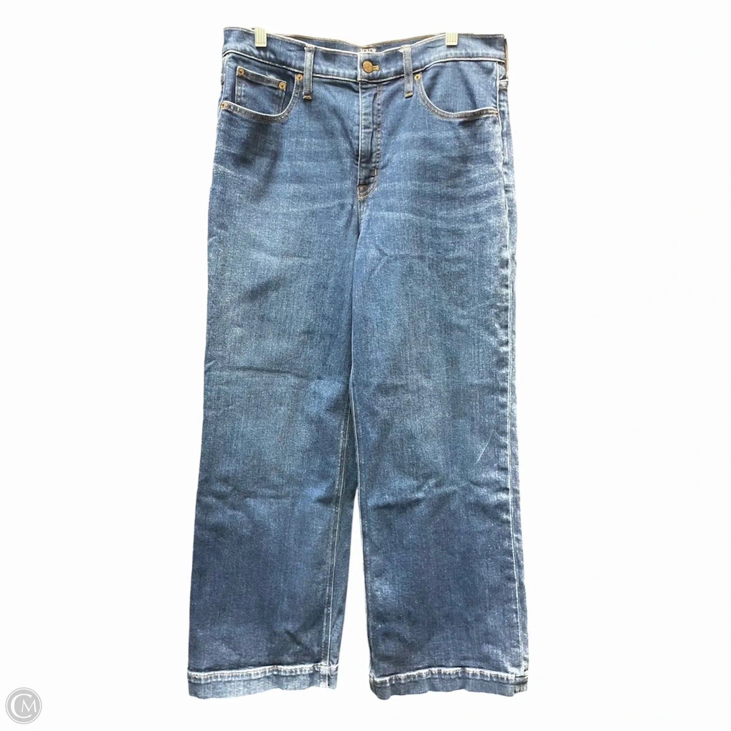 Jeans Wide Leg By J. Crew In Blue, Size: 12