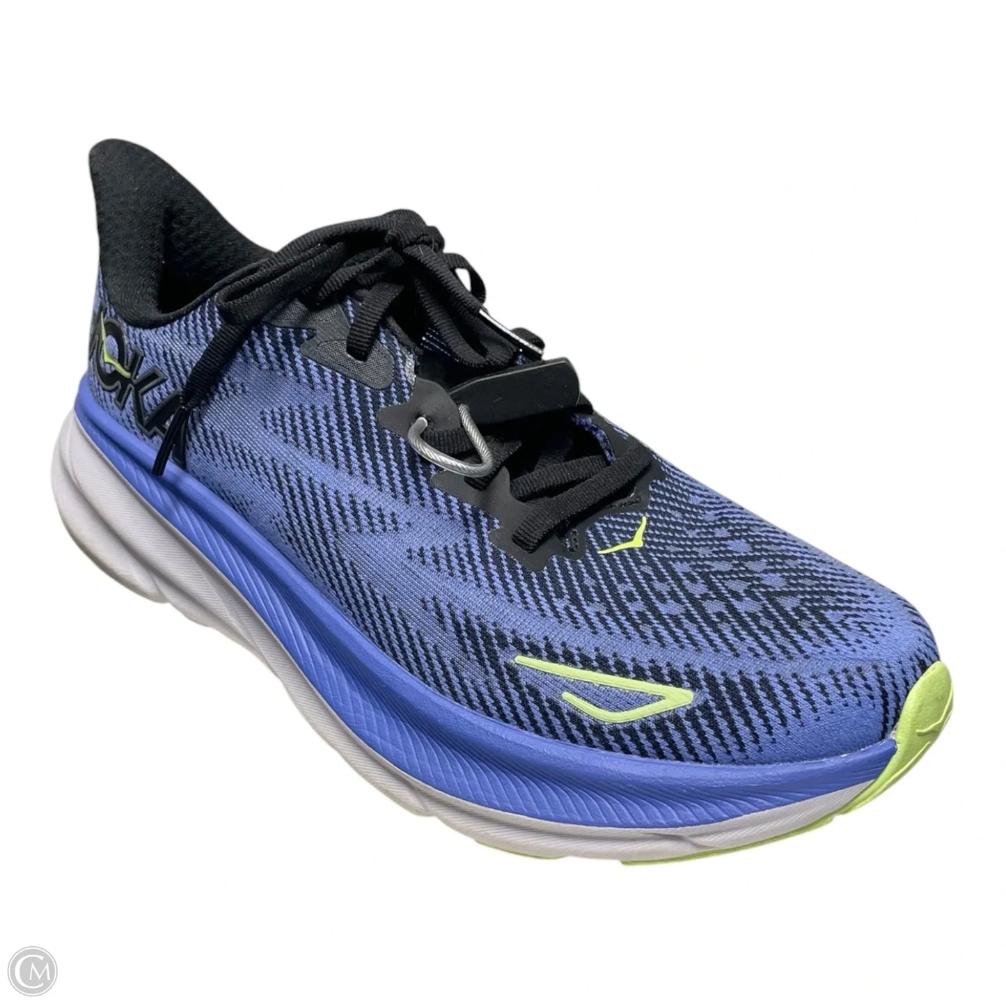 Shoes Athletic By Hoka In Black & Blue, Size: 8
