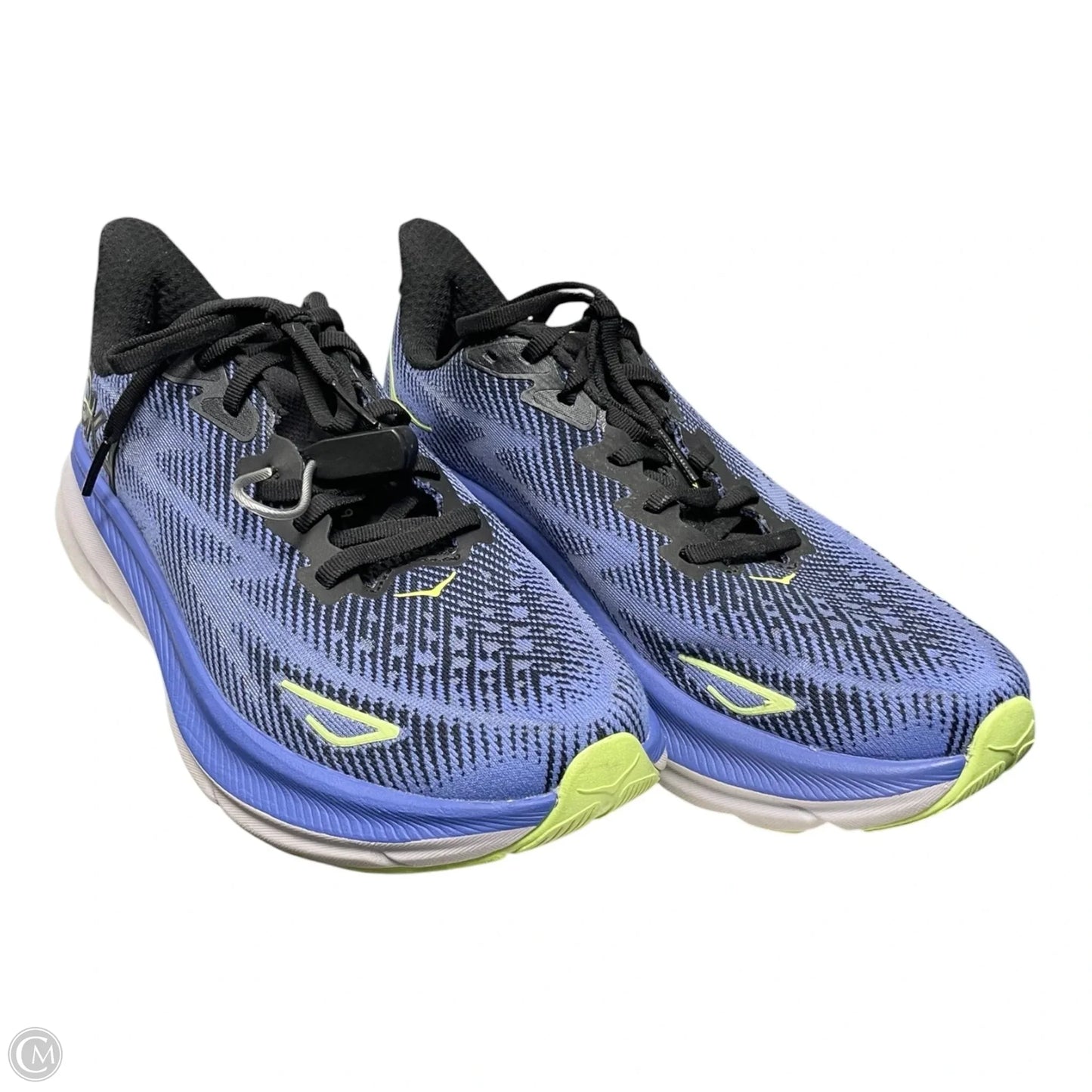 Shoes Athletic By Hoka In Black & Blue, Size: 8