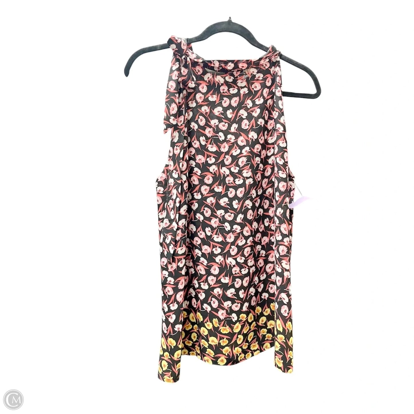 Top Sleeveless By Ann Taylor In Floral Print, Size: Xl