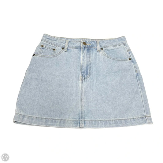 Skirt Mini & Short By Forever 21 In Blue, Size: M