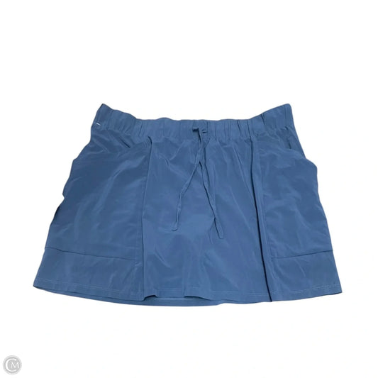 Athletic Skort By All In Motion In Blue, Size: L