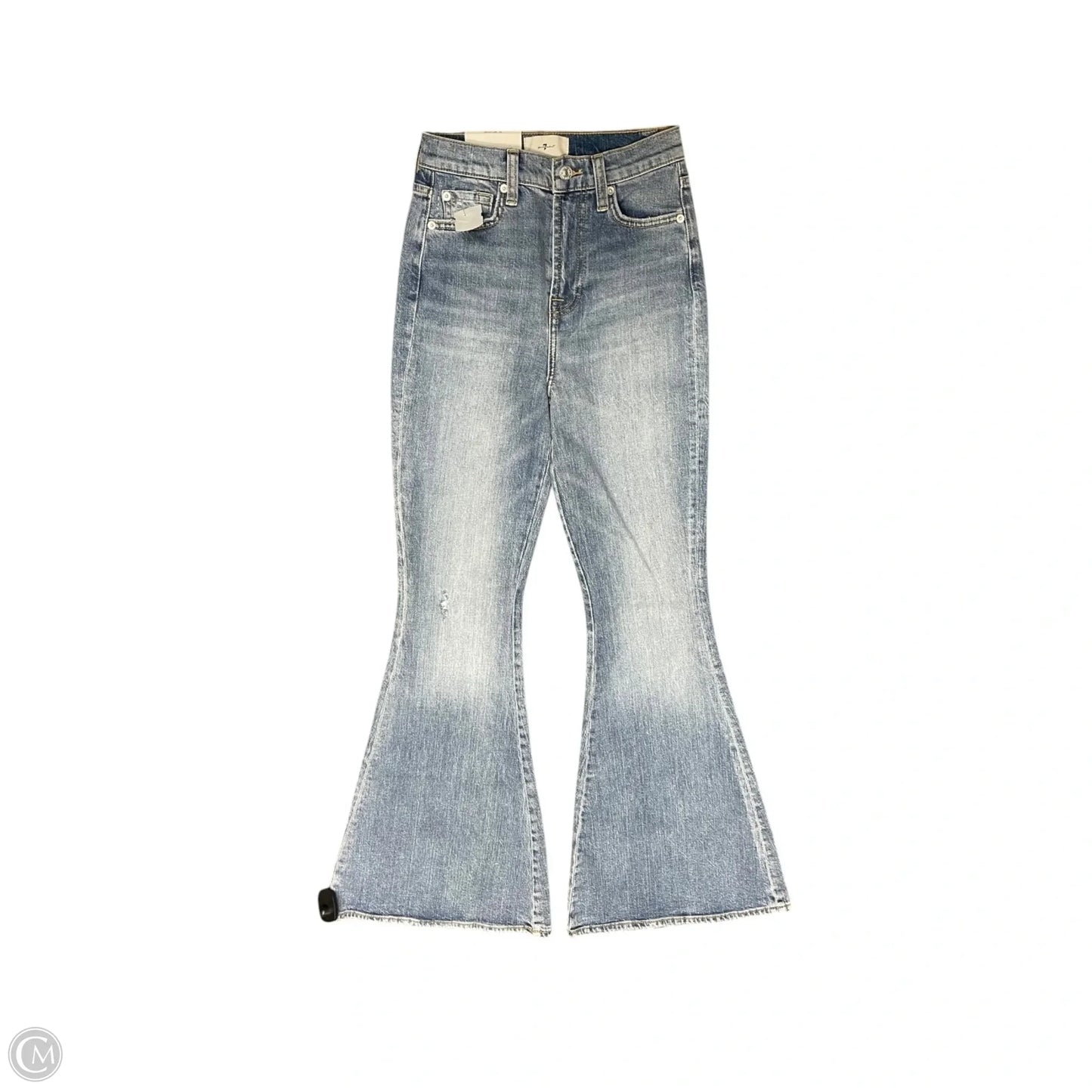 Jeans Boot Cut By 7 For All Mankind In Blue, Size: 0