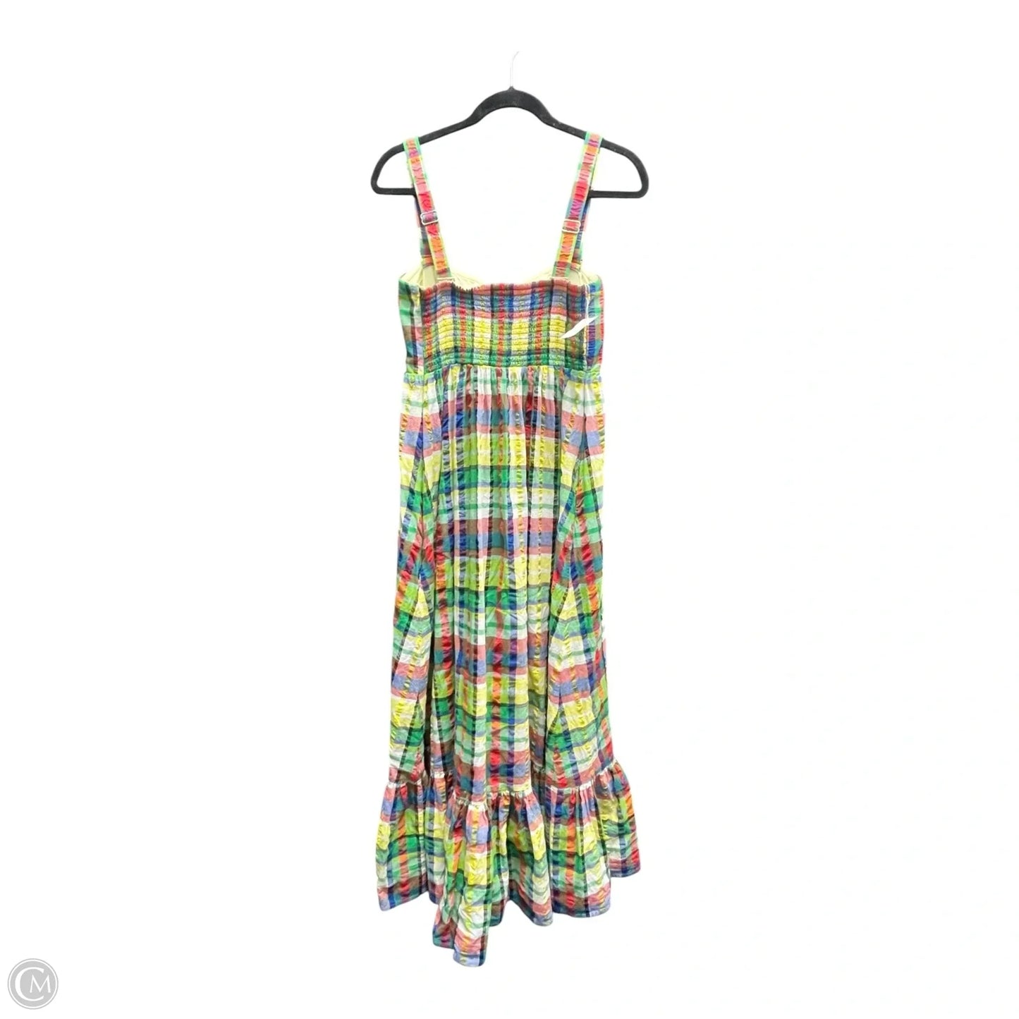 Dress Designer By Kate Spade In Plaid Pattern, Size: 10