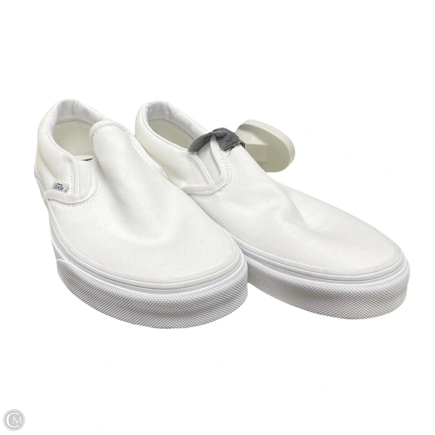 Shoes Sneakers By Vans In White, Size: 8.5
