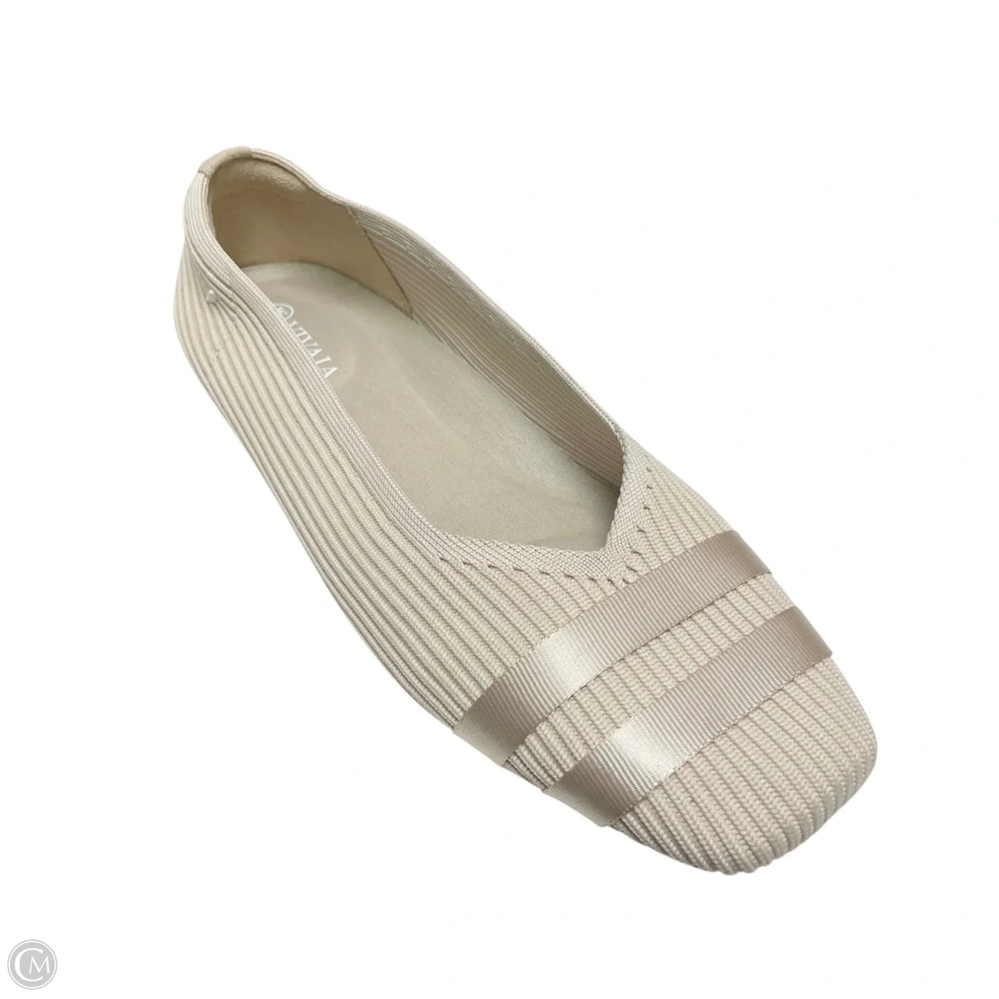 Shoes Flats By Vivaia In Gold, Size: 6.5