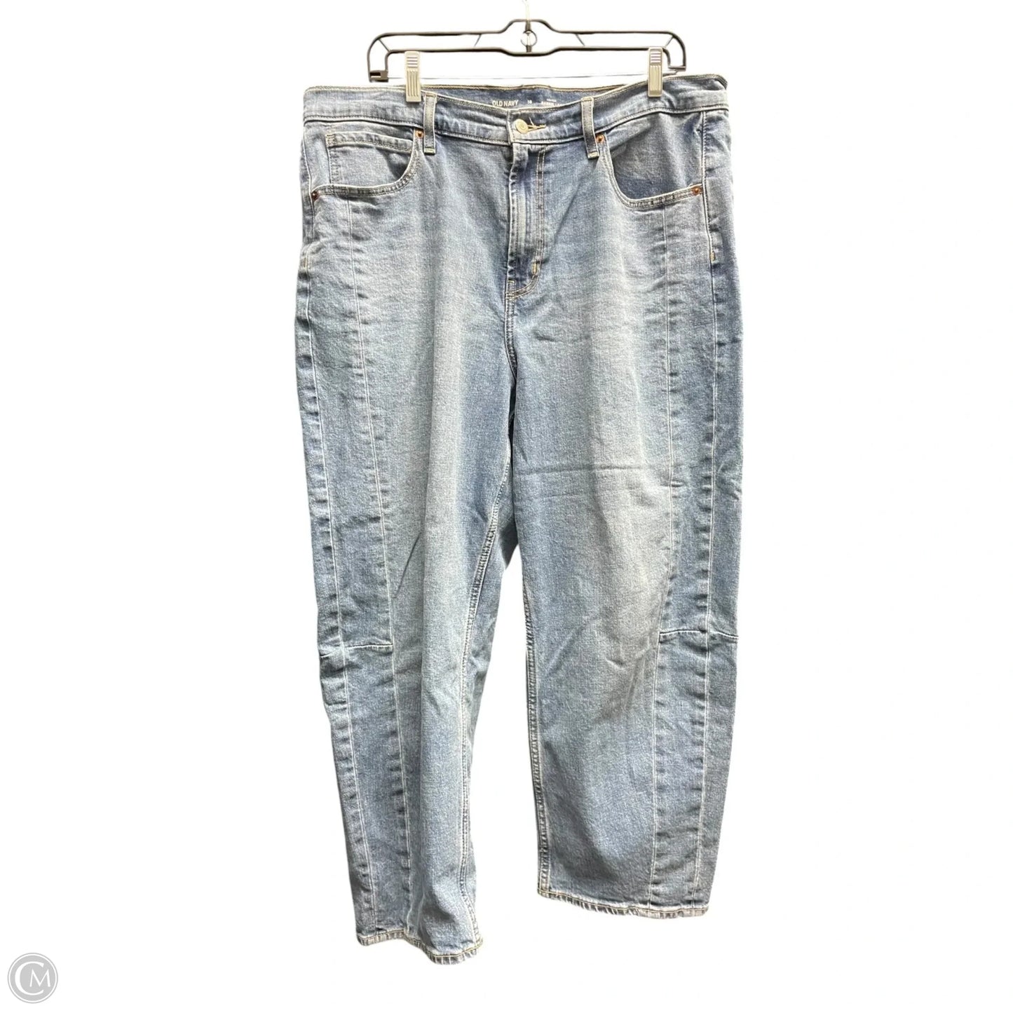 Jeans Wide Leg By Old Navy In Blue, Size: 16