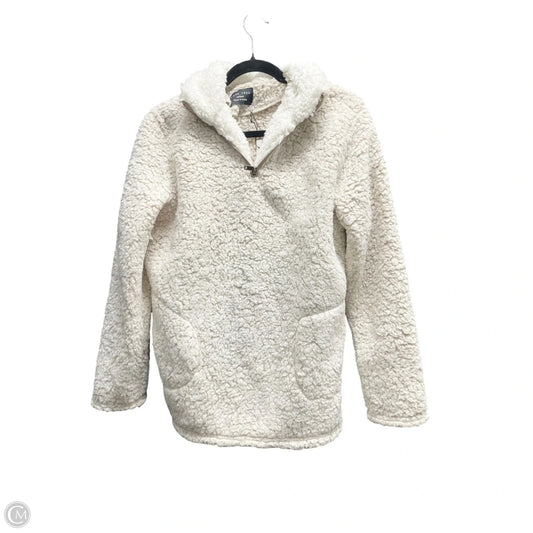 Sweatshirt Collar By Love Tree In Beige, Size: M