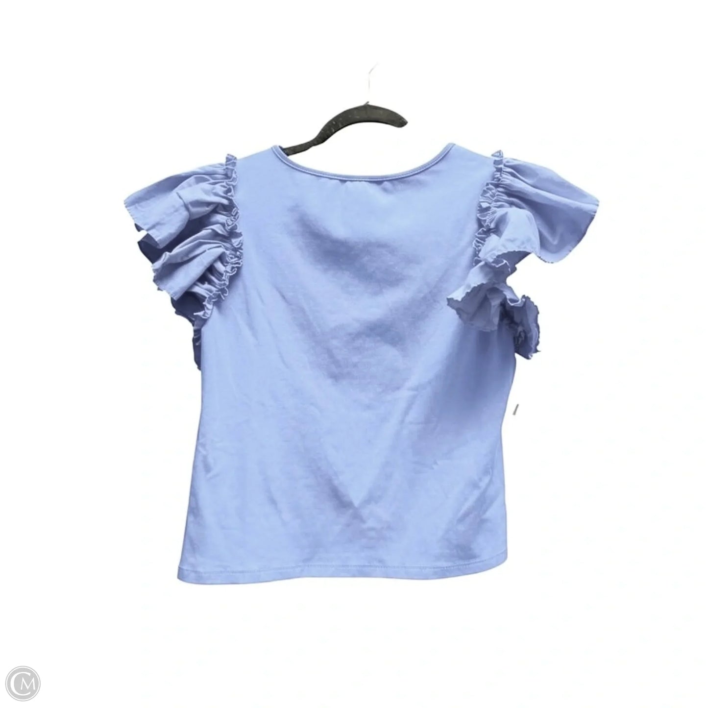 Top Short Sleeve By Marc New York In Blue, Size: M