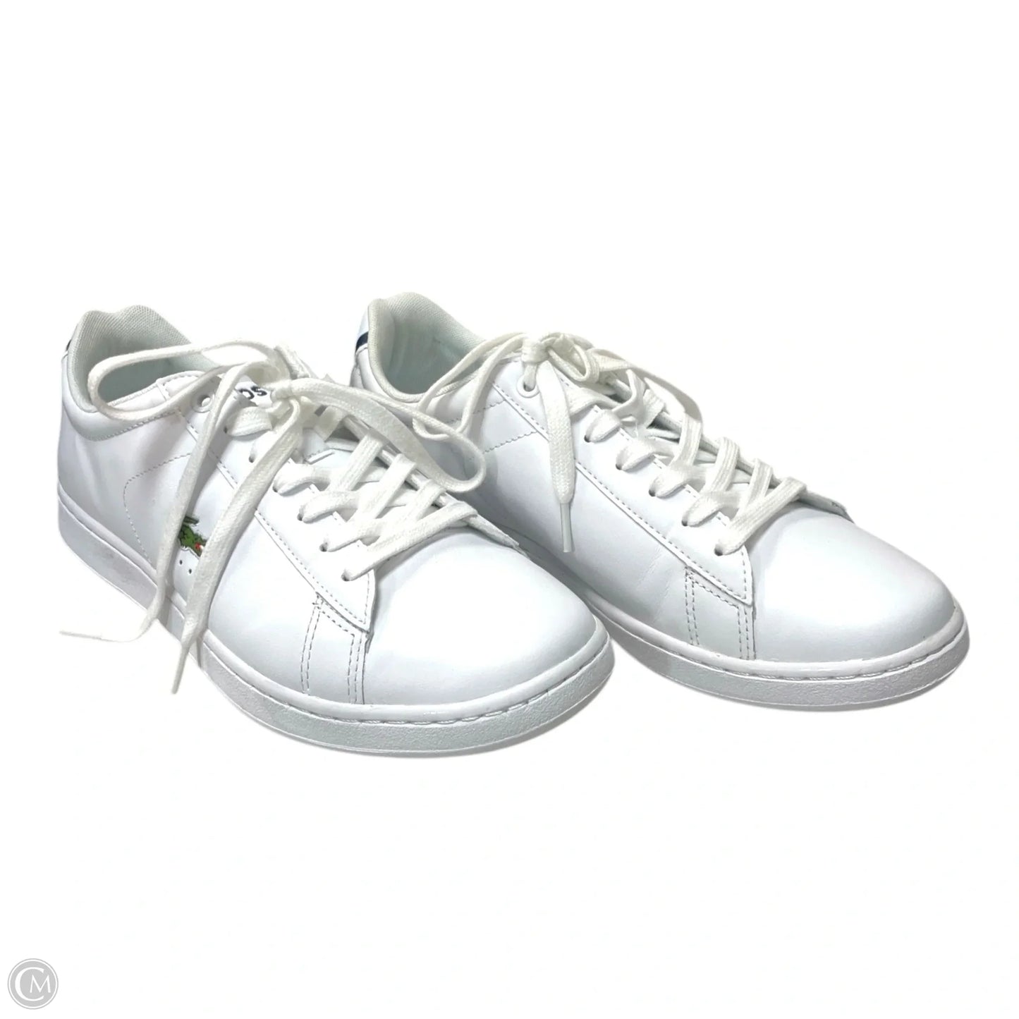 Shoes Athletic By Lacoste In White, Size: 10.5