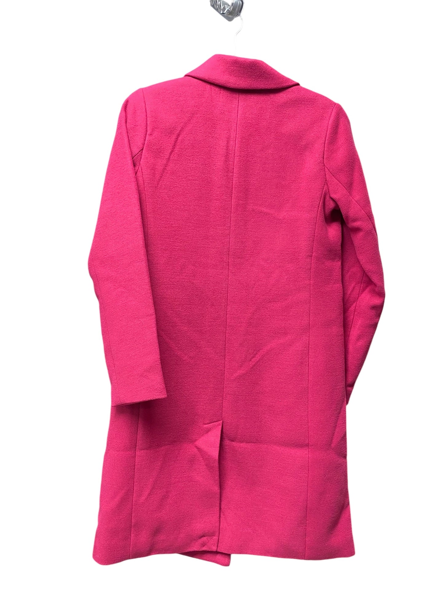 Coat Wool By Banana Republic In Pink, Size: Xs