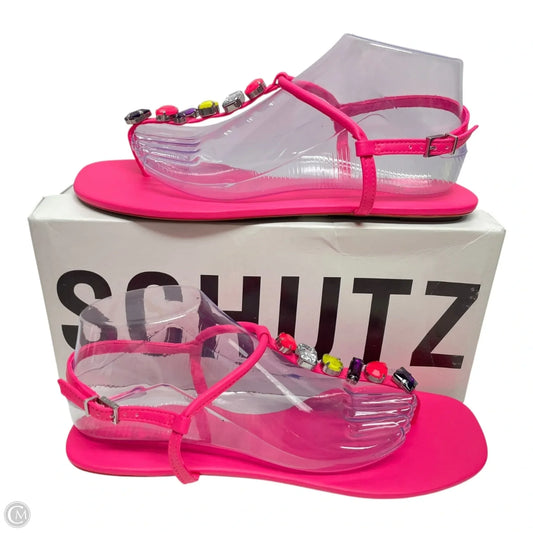 Sandals Flats By SCHUTZ In Pink, Size: 10