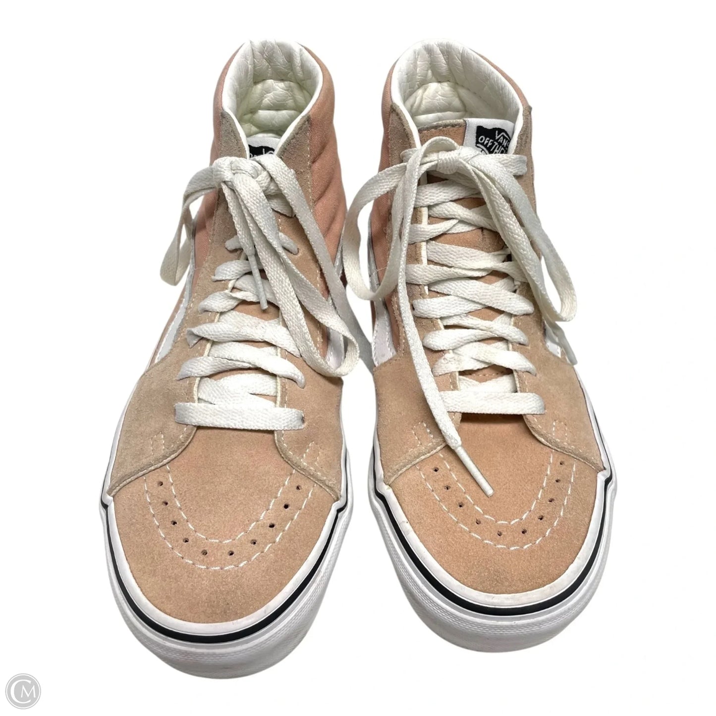 Shoes Sneakers By Vans In Peach, Size: 6
