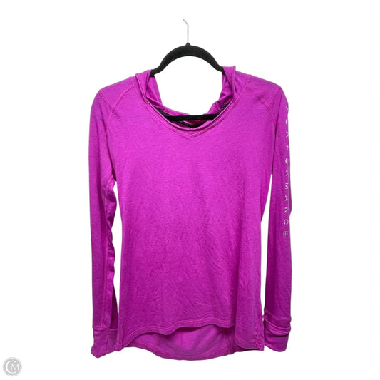 Sweatshirt Hoodie By Calvin Klein Performance In Pink, Size: M