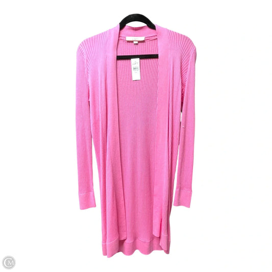 Cardigan By Loft In Pink, Size: Xxs