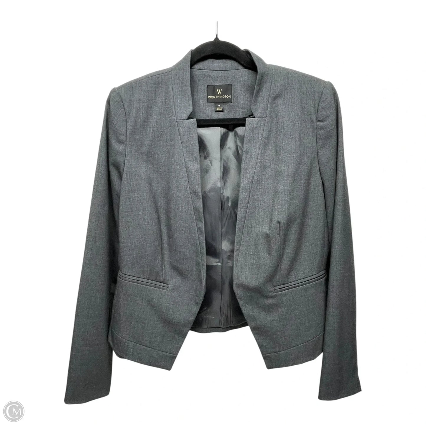 Blazer By Worthington In Grey, Size: 8
