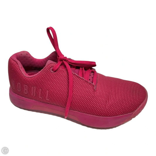 Shoes Athletic By Nobull In Pink, Size: 8