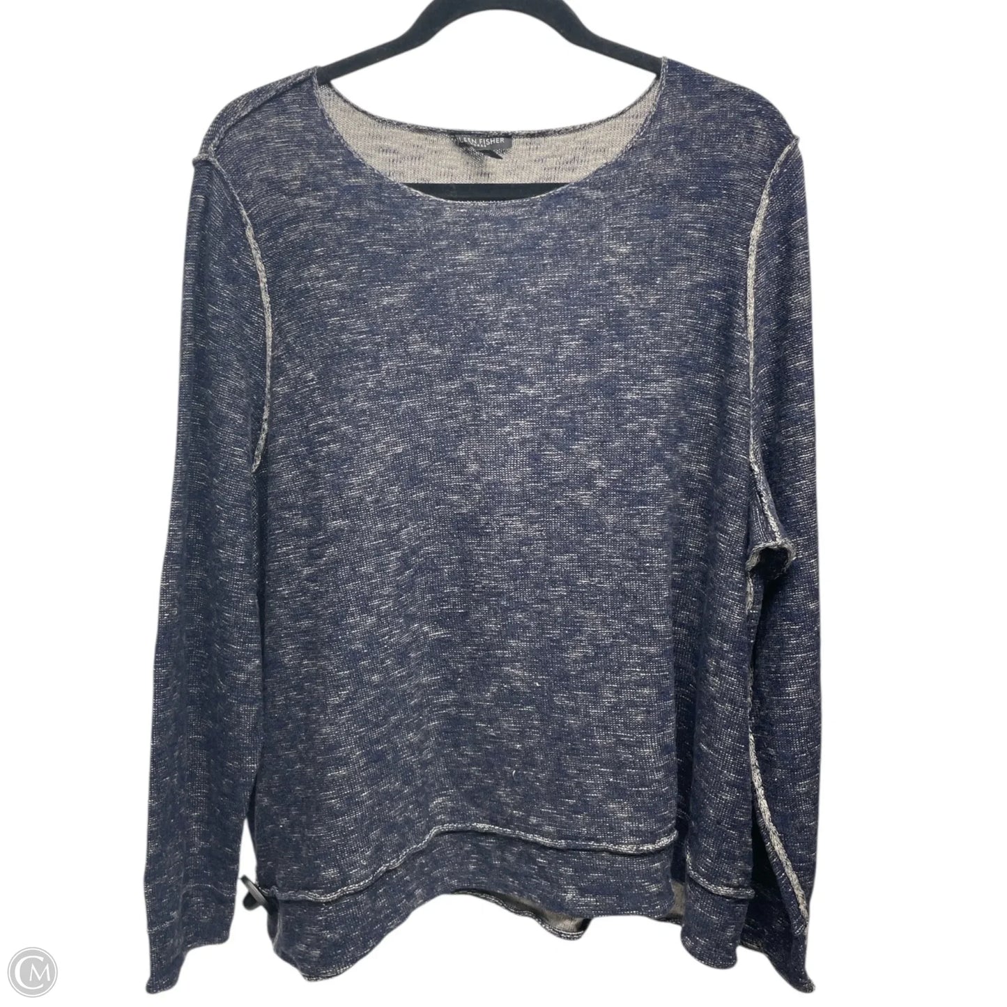 Sweater By Eileen Fisher In Navy, Size: 3x