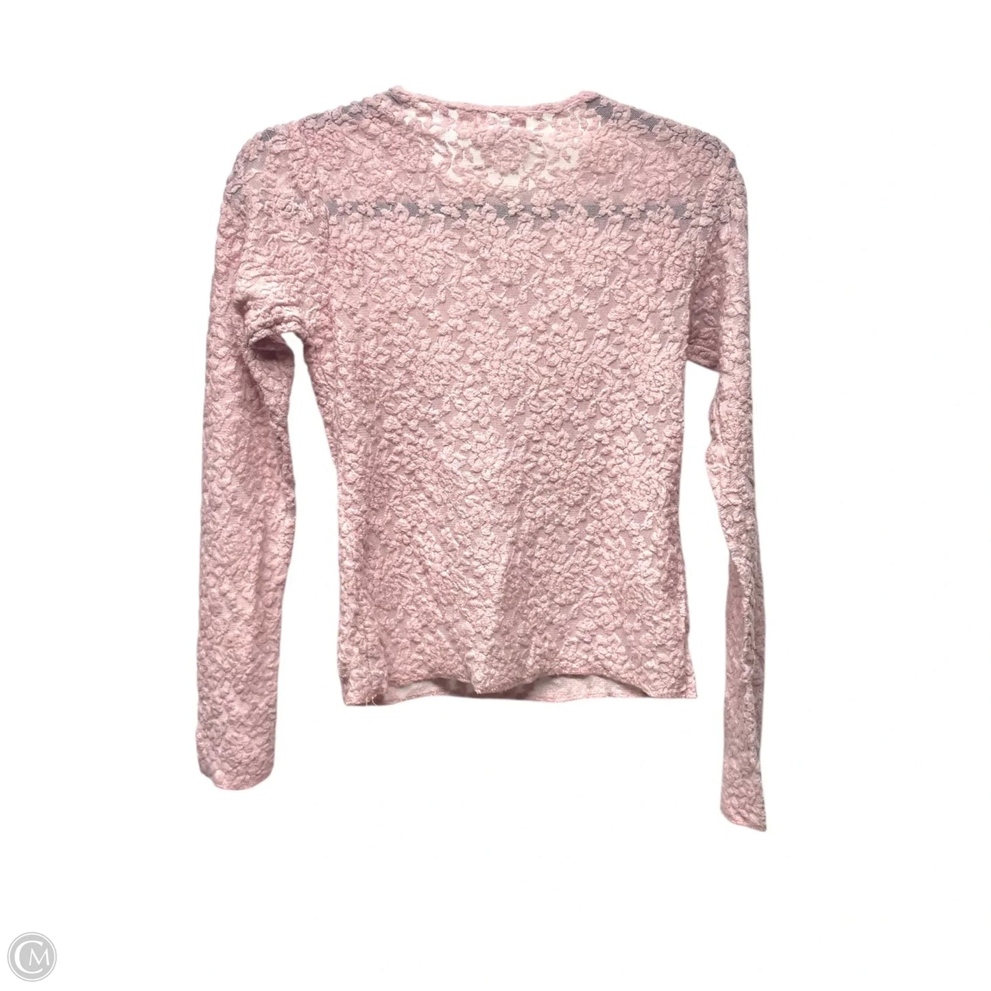 Top Long Sleeve By fitigues -  In Pink, Size: S