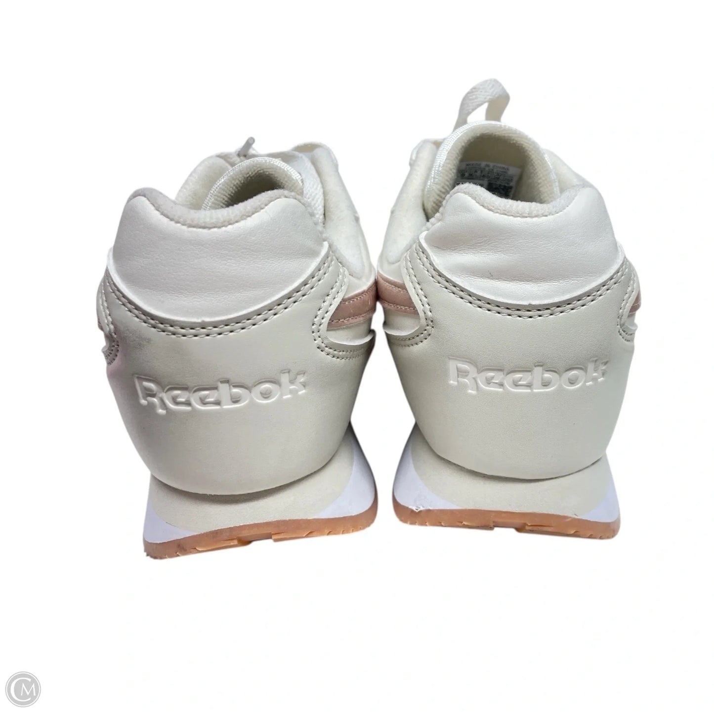Shoes Sneakers By Reebok In Cream & Pink, Size: 9
