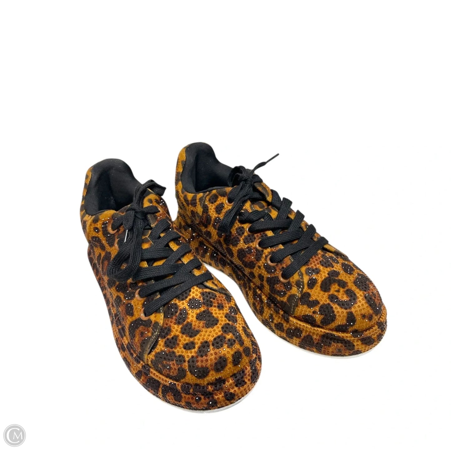Shoes Sneakers By Azalea Wang In Animal Print, Size: 9