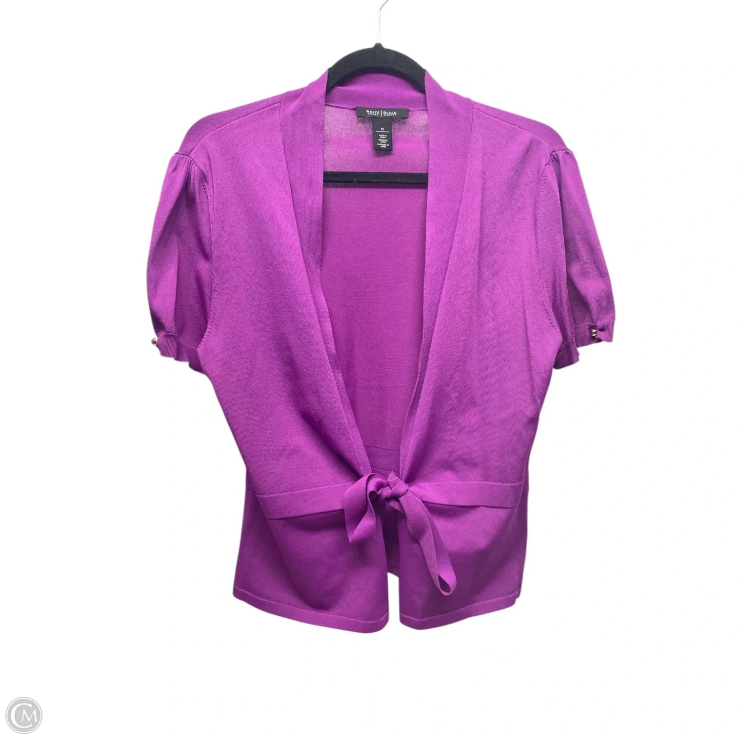Cardigan By White House Black Market In Purple, Size: M