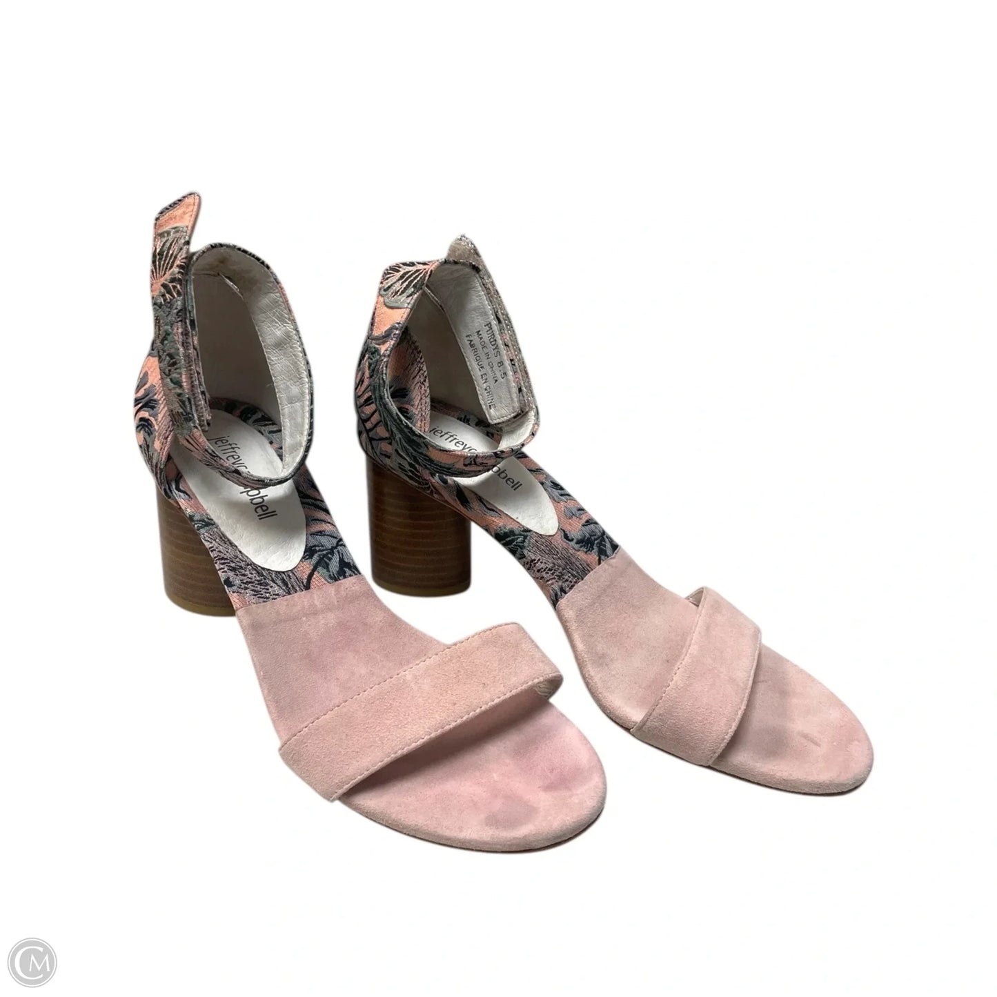 Shoes Heels Block By Jeffrey Campbell In Floral Print, Size: 8.5