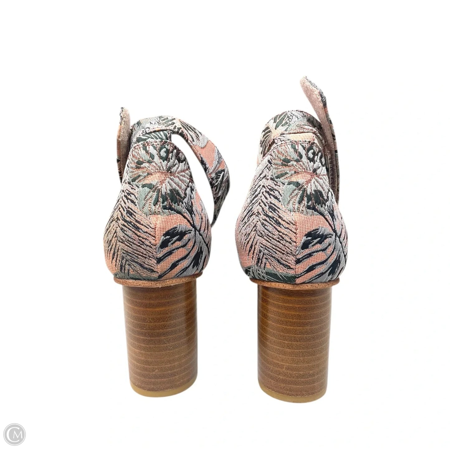 Shoes Heels Block By Jeffrey Campbell In Floral Print, Size: 8.5