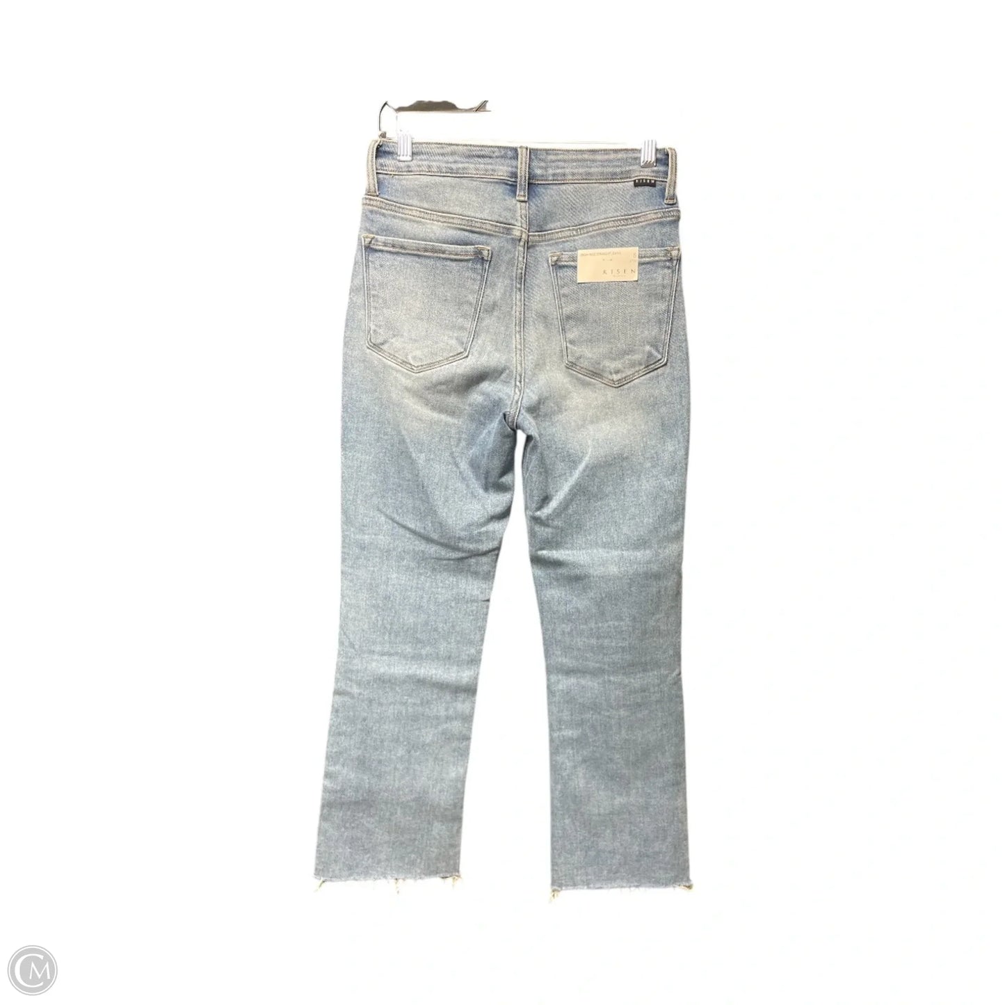 Jeans Cropped By Risen In Blue Denim, Size: 4