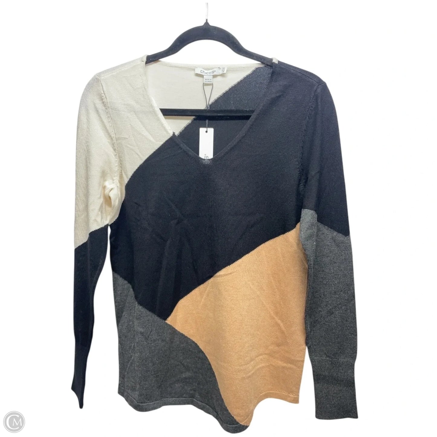 Sweater By Chicos In Multi-colored, Size: Xs