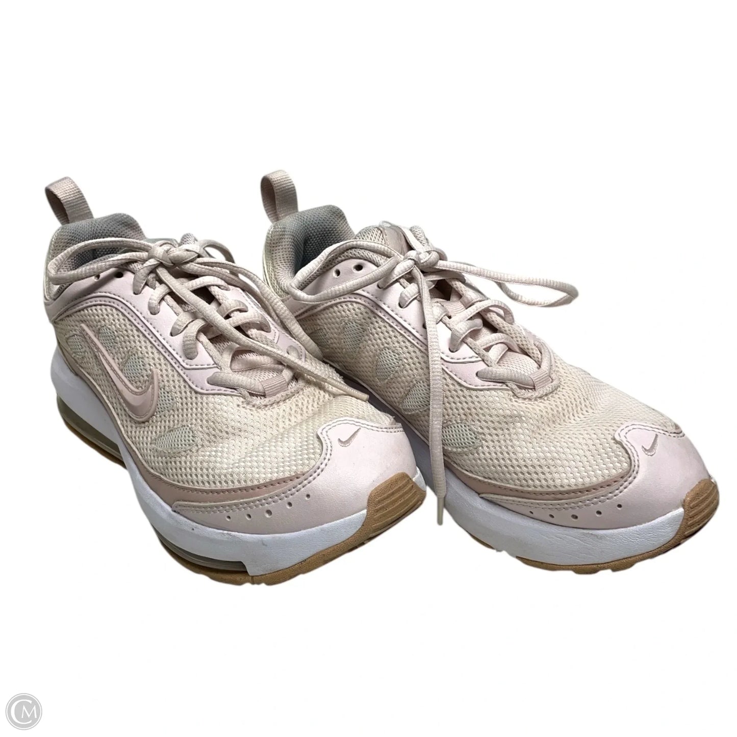 Shoes Sneakers By Nike In Cream & Pink, Size: 7