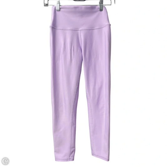 Athletic Leggings By Alo In Purple, Size: S
