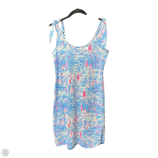 Dress Designer By Lilly Pulitzer In Blue & White, Size: Xs